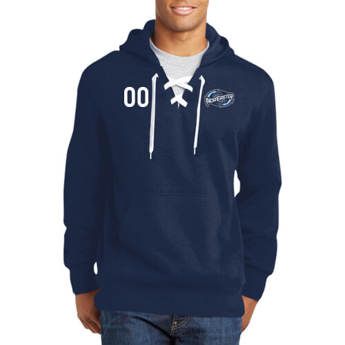 Nor'Easter Youth Hockey - Lace Up Pullover Hooded Sweatshirt Thumbnail