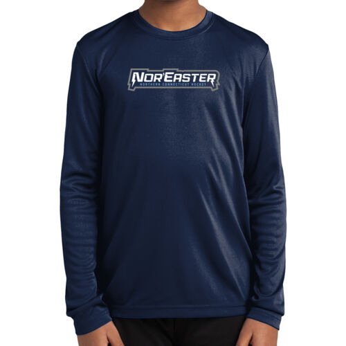 Nor'Easter Youth Hockey - Youth Long Sleeve PosiCharge ® Competitor™ Tee Thumbnail