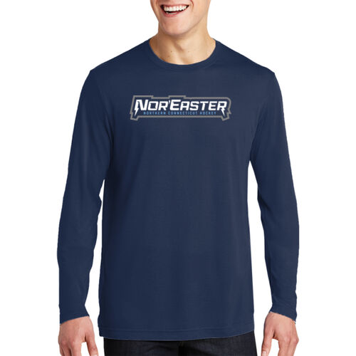 Nor'Easter Youth Hockey - Long Sleeve PosiCharge ® Competitor Cotton Touch Tee Thumbnail