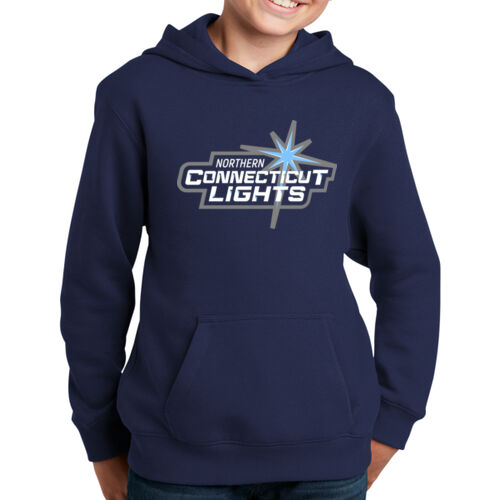 Northern CT Lights - Youth Pullover Hooded Sweatshirt Thumbnail