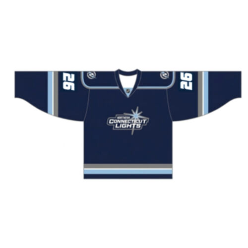 Northern CT Lights Hockey NAVY Pro Neck Hockey Jersey - REQUIRED Thumbnail