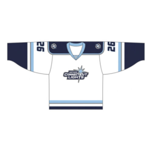 Northern CT Lights Youth Hockey WHITE Pro Neck Hockey Jersey - REQUIRED Thumbnail
