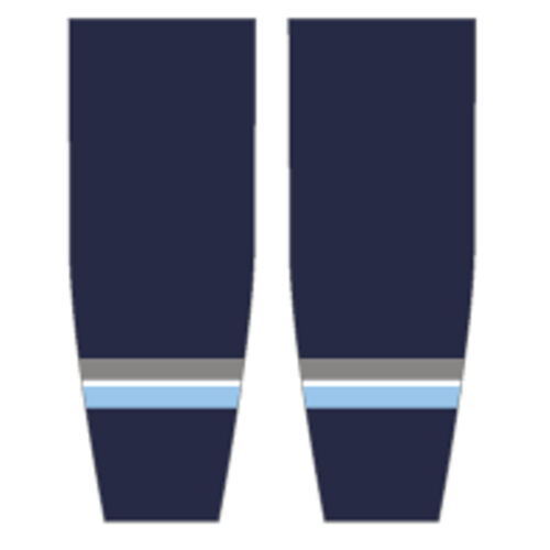 Nor'Easter Youth Hockey NAVY Pro Weight Sublimated Hockey Socks Thumbnail