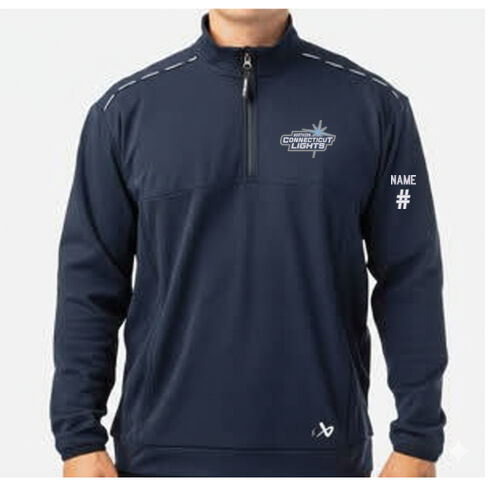 Northern CT Lights - S26 BAUER YOUTH TEAM FLEECE 1/2 ZIP Thumbnail