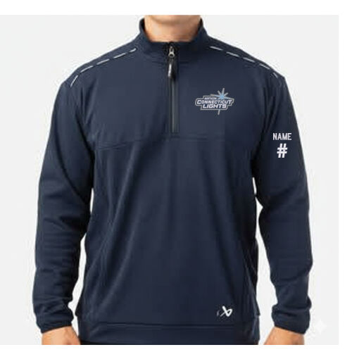 Northern CT Lights - S26 BAUER ADULT TEAM FLEECE 1/2 ZIP Thumbnail