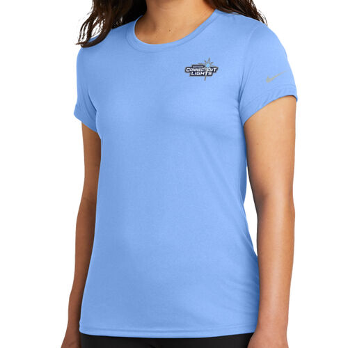 Northern CT Lights - Ladies Swoosh Sleeve rLegend Tee Thumbnail